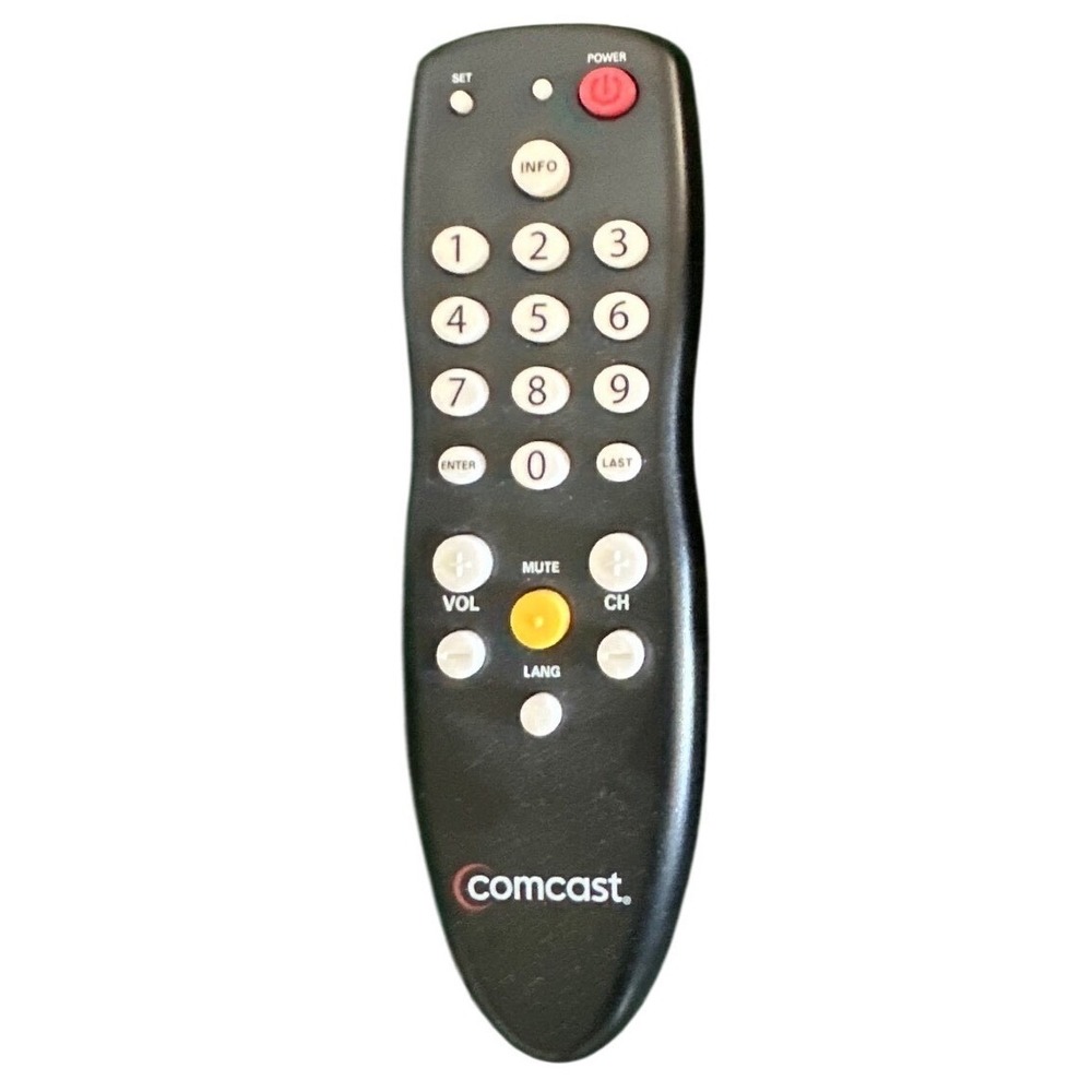 Comcast Remote Control Black Xfinity DTA Digital Transport Adapter Replacement
